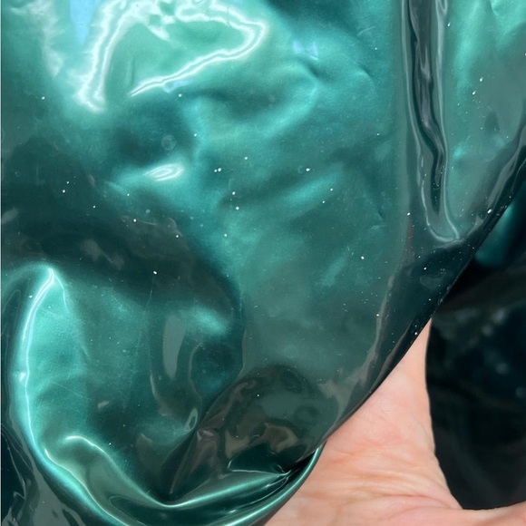 🔺SOLD🔺Vintage metallic green raincoat 80s hooded coat
Wippette raincoat - Picture 6 of 6